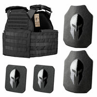 Thumbnail for Spartan Armor Systems Level III+ AR550 Certified Plates And Sentinel Plate Carrier Package from Spartan Armor Systems.