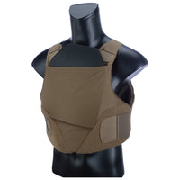 Thumbnail for A Body Armor Direct All American Concealable Enhanced Multi-Threat Vest with a plate carrier.