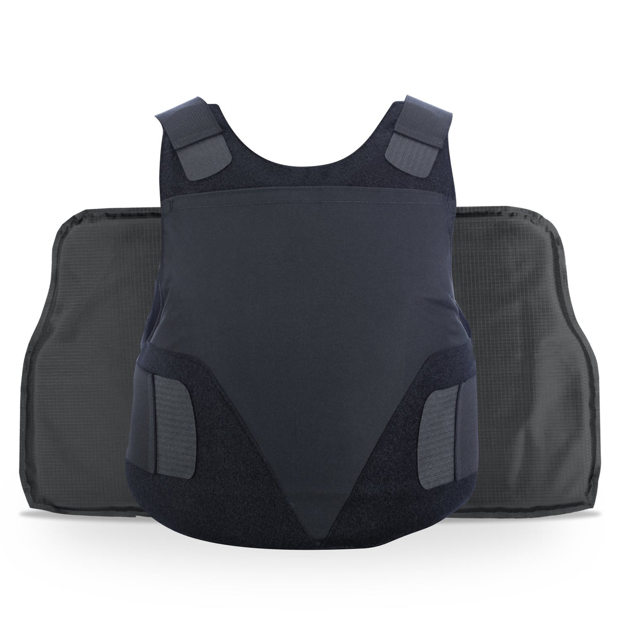 A Body Armor Direct All American Concealable Enhanced Multi-Threat Vest with two pockets on it.
