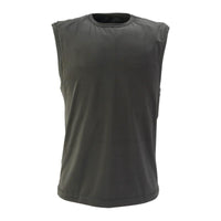 Thumbnail for A men's Body Armor Direct VIP T-Shirt Concealable Enhanced Multi-Threat black sleeveless top.