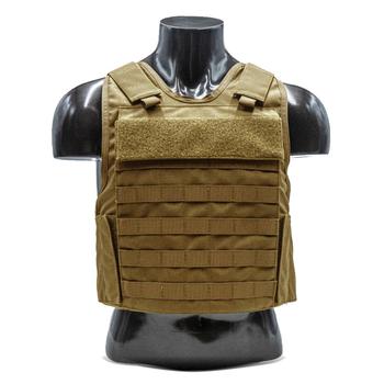 A Body Armor Direct mannequin wearing a Body Armor Direct All Star Tactical Outer Carrier.
