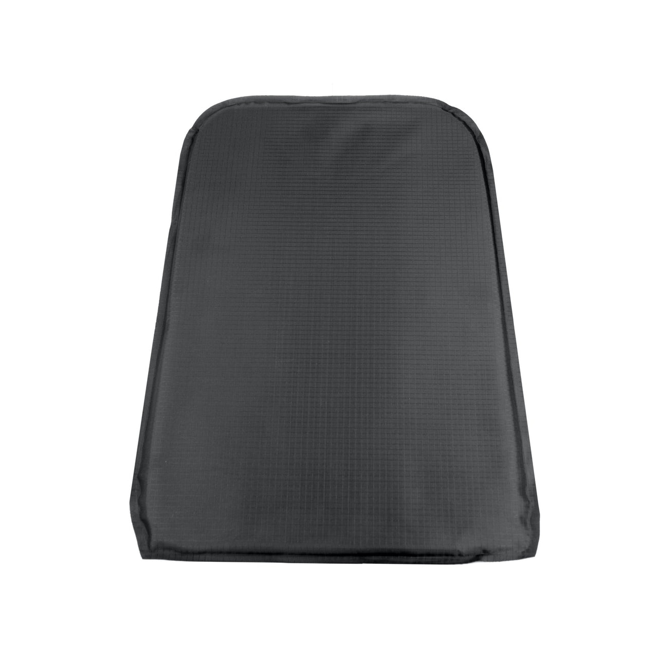 A Body Armor Direct black backpack on a white background.