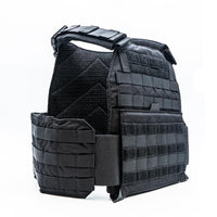 Thumbnail for A Body Armor Direct Advanced Body Armor Plate Carrier with Cummerbund on a white background.