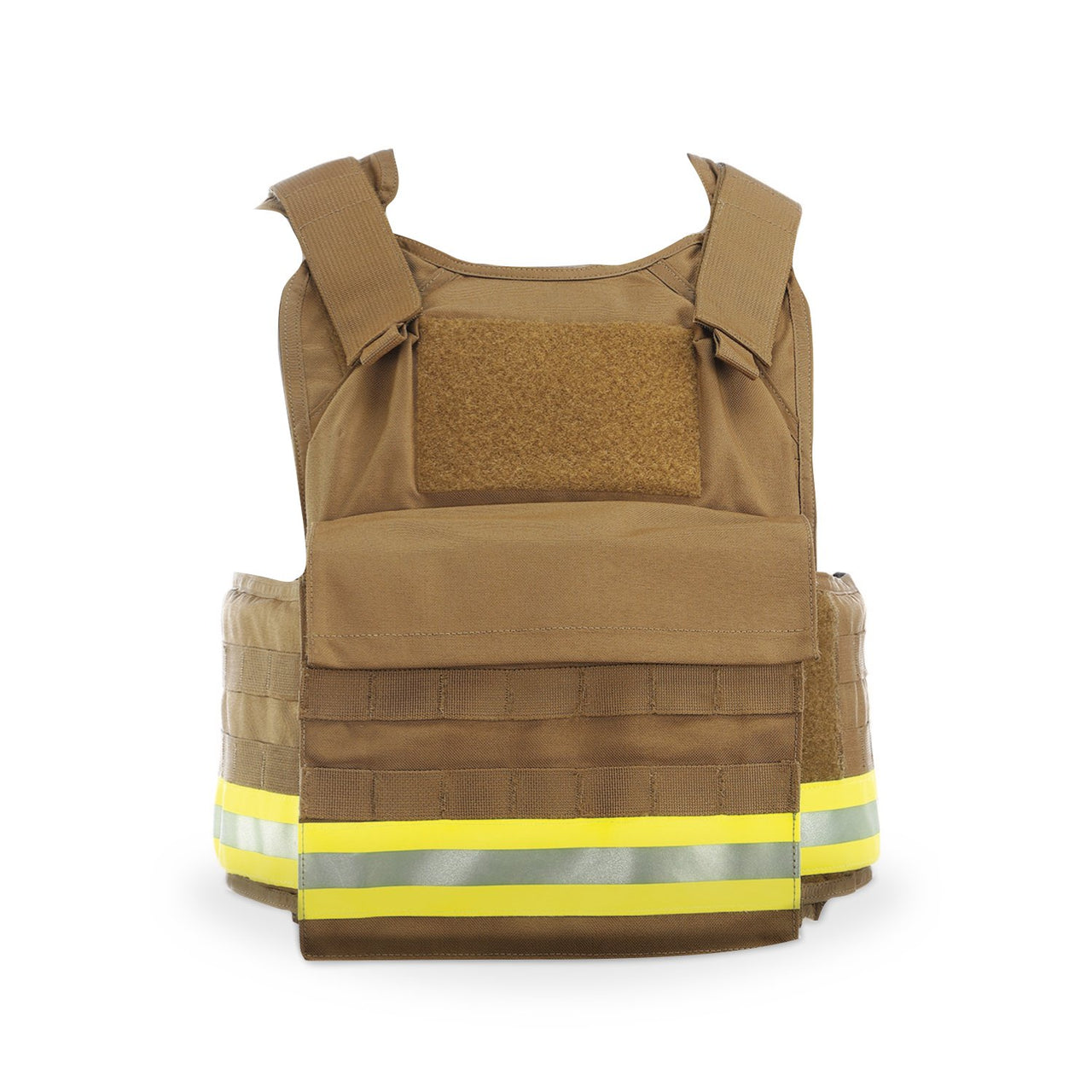 A Body Armor Direct Fire Plate Carrier Tactical Enhanced Multi-Threat Vest on a white background.