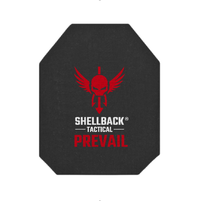 Thumbnail for Shellback Tactical Prevail Series Level IV Single Curve 10 x 12 Hard Armor Plate - Model 1155.