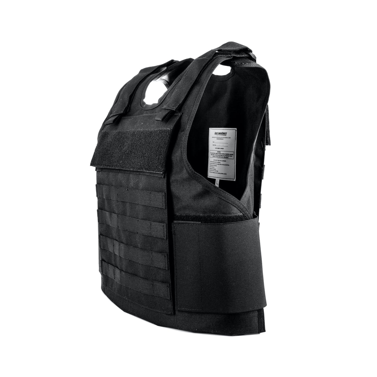 A Body Armor Direct All Star Tactical Enhanced Multi-Threat Vest from Body Armor Direct on a white background.