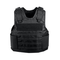 Thumbnail for A black Body Armor Direct All Star Tactical Enhanced Multi-Threat Vest on a white background.