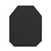 Thumbnail for A Body Armor Direct Level IV Ceramic Plate on a white background.