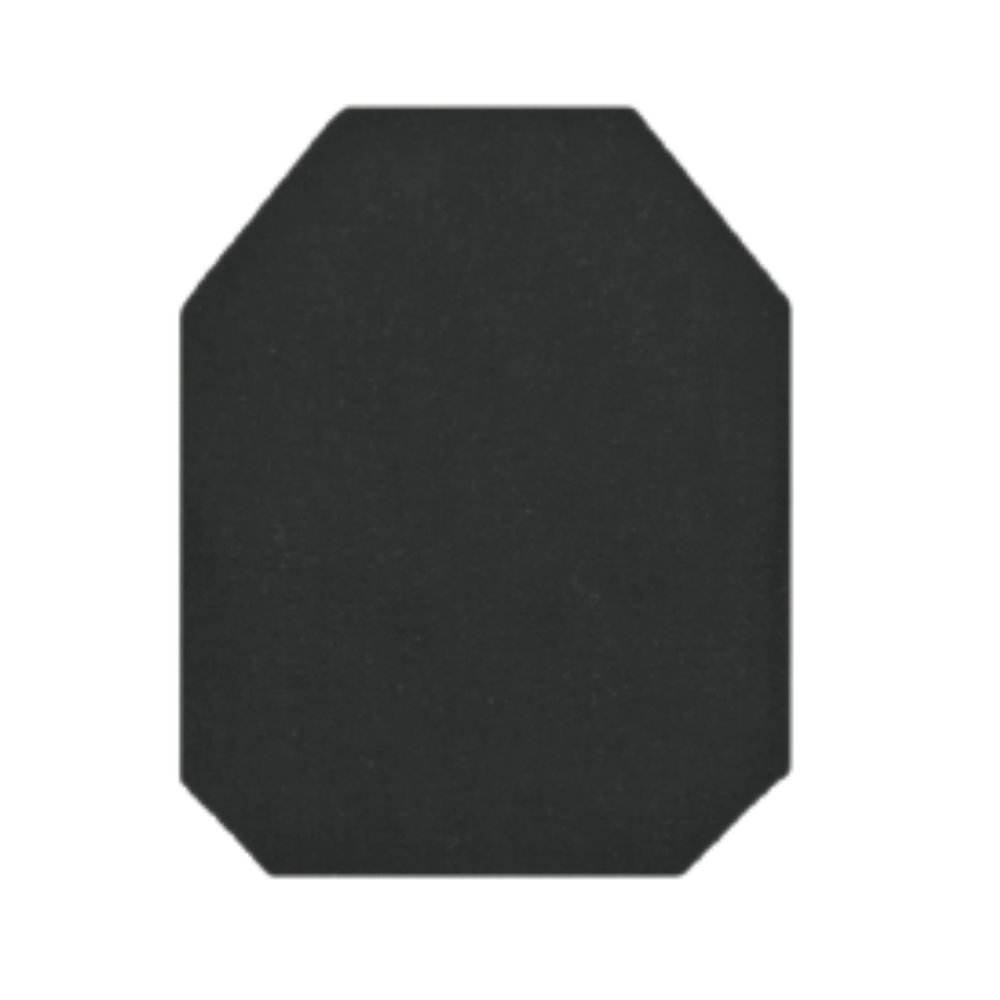 A Body Armor Direct Level IV Ceramic Plate on a white background.