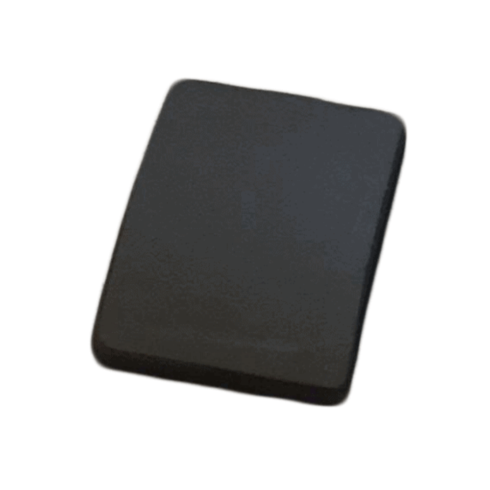 A black square on a white background featuring the Body Armor Direct Side Plates Lightweight Poly Set of 2.