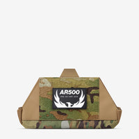 Thumbnail for A bag with the AR500 Armor Admin Pouch, a camouflage pattern on it.