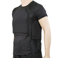 Thumbnail for A Spartan Armor Systems mannequin wearing a black protective vest.