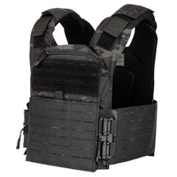 Thumbnail for Leonidas Legend XL Black Multicam Plate Carrier and AR550 Level III+ NIJ Certified