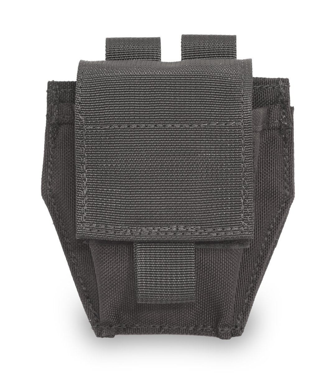 Elite Survival Systems MOLLE Cuff Pouches with velcro fasteners, isolated on a white background.
