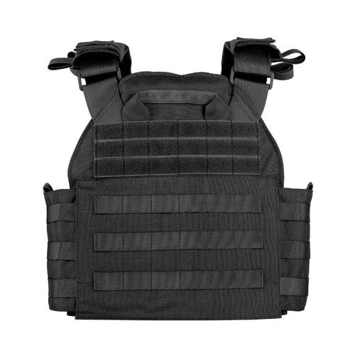 A Spartan Armor Systems/Sentinel Plate Carrier And AR550 Level III+ Body Armor Package on a white background.