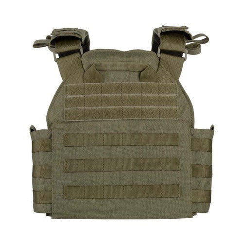 A Spartan Armor Systems Level III+ AR550 Certified Plates And Sentinel Plate Carrier Package on a white background.