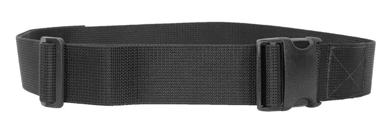 Elite Survival Systems Universal Utility Belt made of nylon with a quick-release buckle closure, isolated on a white background.