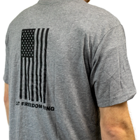 Thumbnail for Compression concealable body armor being worn by a model under a t-shirt on a white background