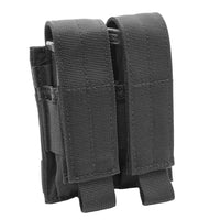 Thumbnail for A pair of Shellback Tactical Double Pistol Mag Pouches on a white background.
