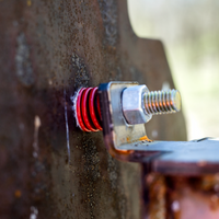 Thumbnail for 2x4-adjustable-steel-target-stand-shock-absorbing-spring