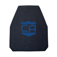 Thumbnail for The Caliber Armor Level IV Multi-Curve Armor is a blue and black item with a logo, featuring NIJ certified Level IV protection for maximum safety.