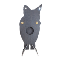 Thumbnail for AR500 Front Facing Coyote Target with Reactive Vital