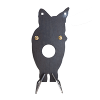 Thumbnail for AR500 Front Facing Coyote Target with Reactive Vital Hit Paddle