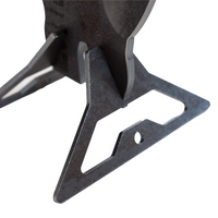 Thumbnail for AR500 Front Facing Coyote Target with Reactive Vital Stand