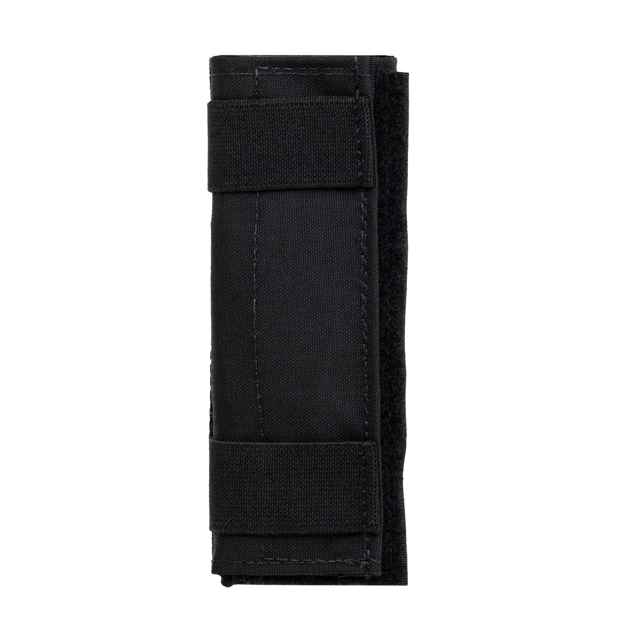 The Caliber Armor DV8 Shoulder Pads, crafted in black nylon with hook-and-loop straps, are displayed upright against a white background—perfect for easy attachment to your Plate Carrier or Modular Carrier.