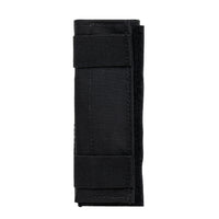 Thumbnail for The Caliber Armor DV8 Shoulder Pads, crafted in black nylon with hook-and-loop straps, are displayed upright against a white background—perfect for easy attachment to your Plate Carrier or Modular Carrier.