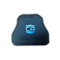 Thumbnail for A black Caliber Armor CaliberX IIIA/HG2 panel for MOPC Carrier features a blue 