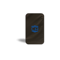 Thumbnail for The CaliberX IIIA Body Armor Insert for 5.11 Tactical Backpacks by Caliber Armor is a black, rectangular panel with rounded corners and a blue 