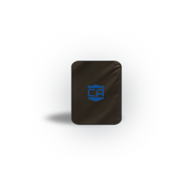 Thumbnail for The Caliber Armor CaliberX IIIA Body Armor Insert for 5.11 Tactical Backpacks is a rectangular black insert with rounded corners and a blue 