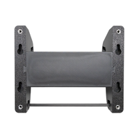 Thumbnail for backside view of Assault Wall Universal Mag Holder showing the keyhole slots for direct mounting as well as the silver locations that the Assault Wall mounting hardware can be installed