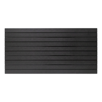 Thumbnail for Black plastic tactical slat wall panel with without a logo cut into the surface name of panel is Assault Wall and they are for mounting guns, ammo, and other tactical gear, slots run horizontally