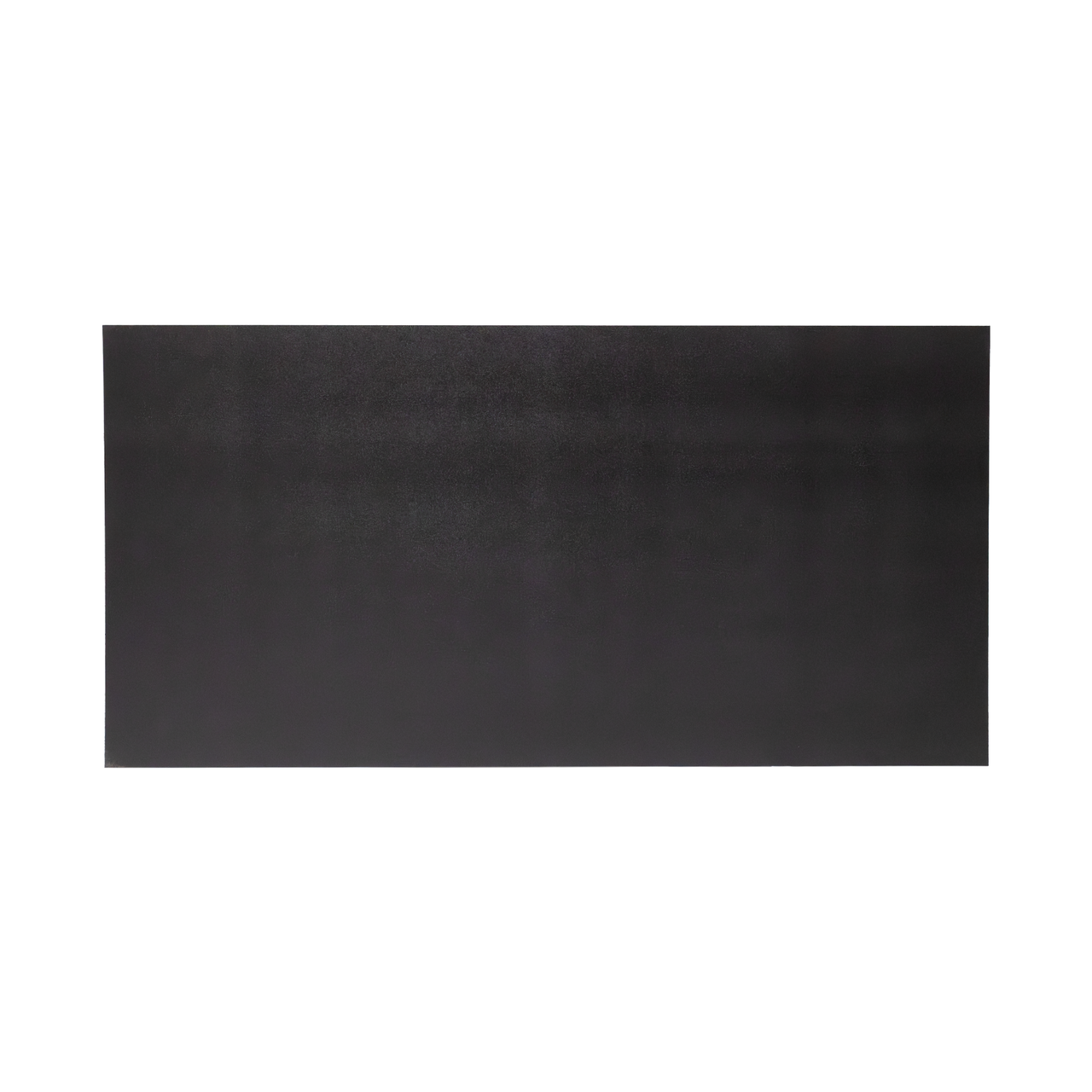 Backside view showing Assault Wall  flat black plastic surface of the tactical slat wall panel