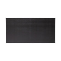 Thumbnail for Backside view showing Assault Wall  flat black plastic surface of the tactical slat wall panel