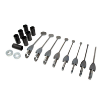 Thumbnail for unassembled view of rimfire kyl targets, locking collar, steel targets & spacers