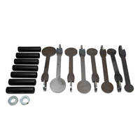 Thumbnail for unassembled view of kyl targets, locking collare, steel targets & spacers