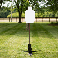 Thumbnail for adjustable-t-post-steel-target-stand-assembled