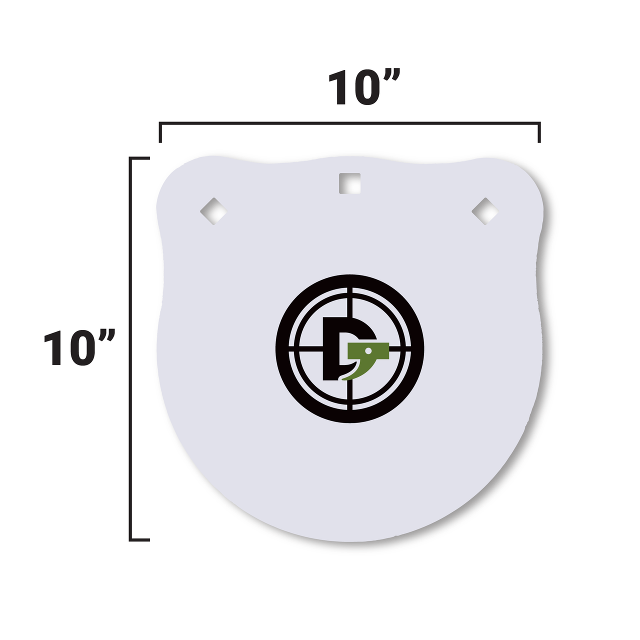 dti-10-inch-ar500-steel-gong-target-white