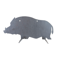 Thumbnail for hog-silhouette-steel-target-stand