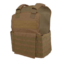 Thumbnail for A Tactical Scorpion Gear Muircat MOLLE Plate Carrier Vest made of ripstop nylon material, designed for use with armor plates and equipped with MOLLE accessories, showcased against a white background.
