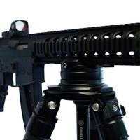 Thumbnail for panoramic-leveling-head-attached-to-picatinny-rail