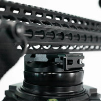 Thumbnail for panoramic-leveling-head-with-mounted-firearm