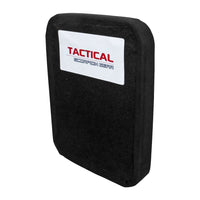 Thumbnail for A black Tactical Scorpion Gear Level IV Polyethylene Body Armor Plate case with the word 