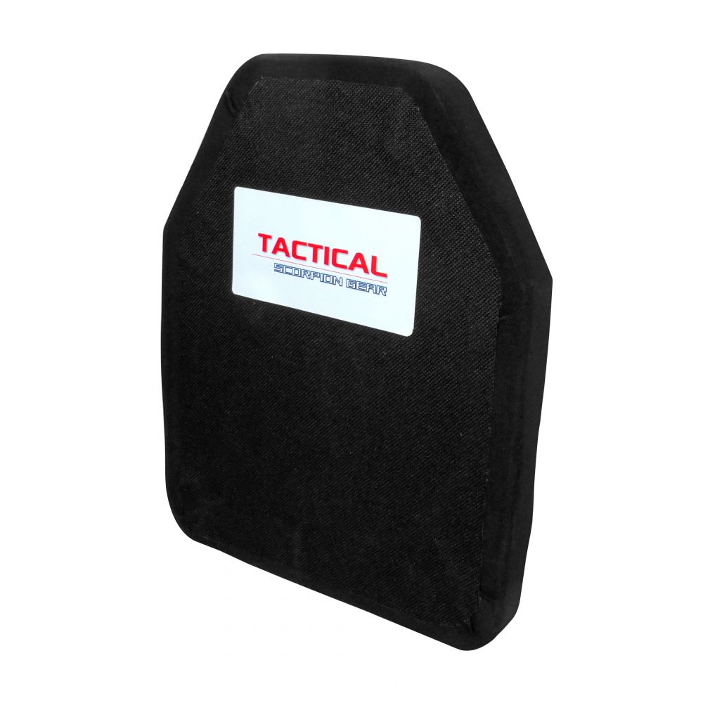 This Tactical Scorpion Gear Level IV Polyethylene Body Armor Plate is a prime example of Tactical Scorpion Gear craftsmanship, featuring NIJ Level IV certification. The Lightweight Silicone Carbide Ceramic used in its construction ensures enhanced protection.