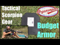 Tactical Scorpion Gear Lightweight Level III+ Steel Body Armor Plate
