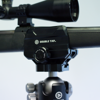 Thumbnail for saddle-clamp-on-ball-head-tripod-mount-with-secure-firearm