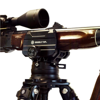 Thumbnail for saddle-clamp-on-panoramic-leveling-tripod-mount-with-secure-firearm-side-view